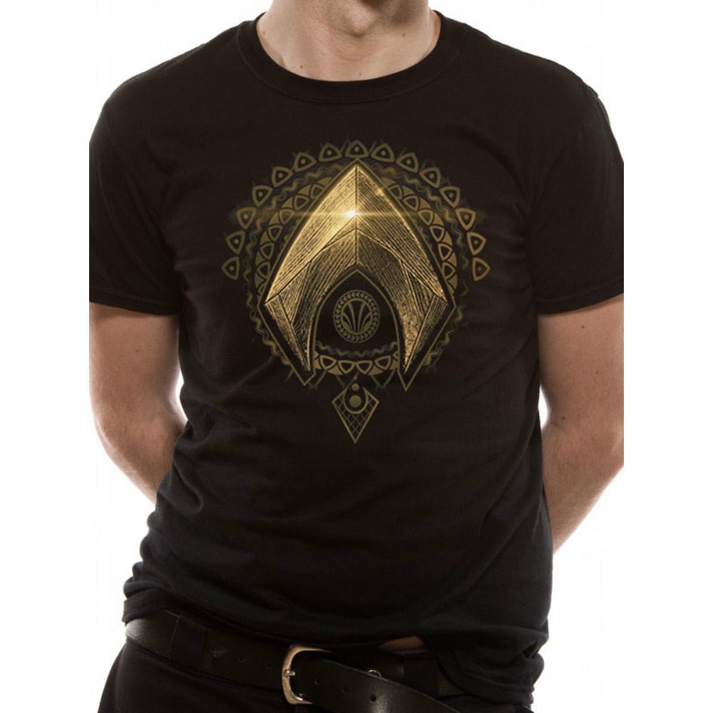 JUSTICE LEAGUE ジャスティスリーグ - AQUAMAN SYMBOL / Tシャツ / メンズ - PGS