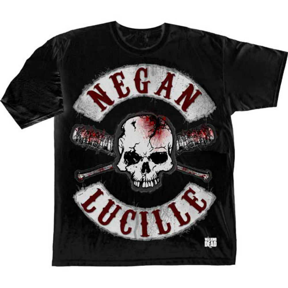 WALKING DEAD ウォーキングデッド (放送 15周年 ) - NEGAN LUCILLE CROSSED BATS / Tシャツ / メンズ