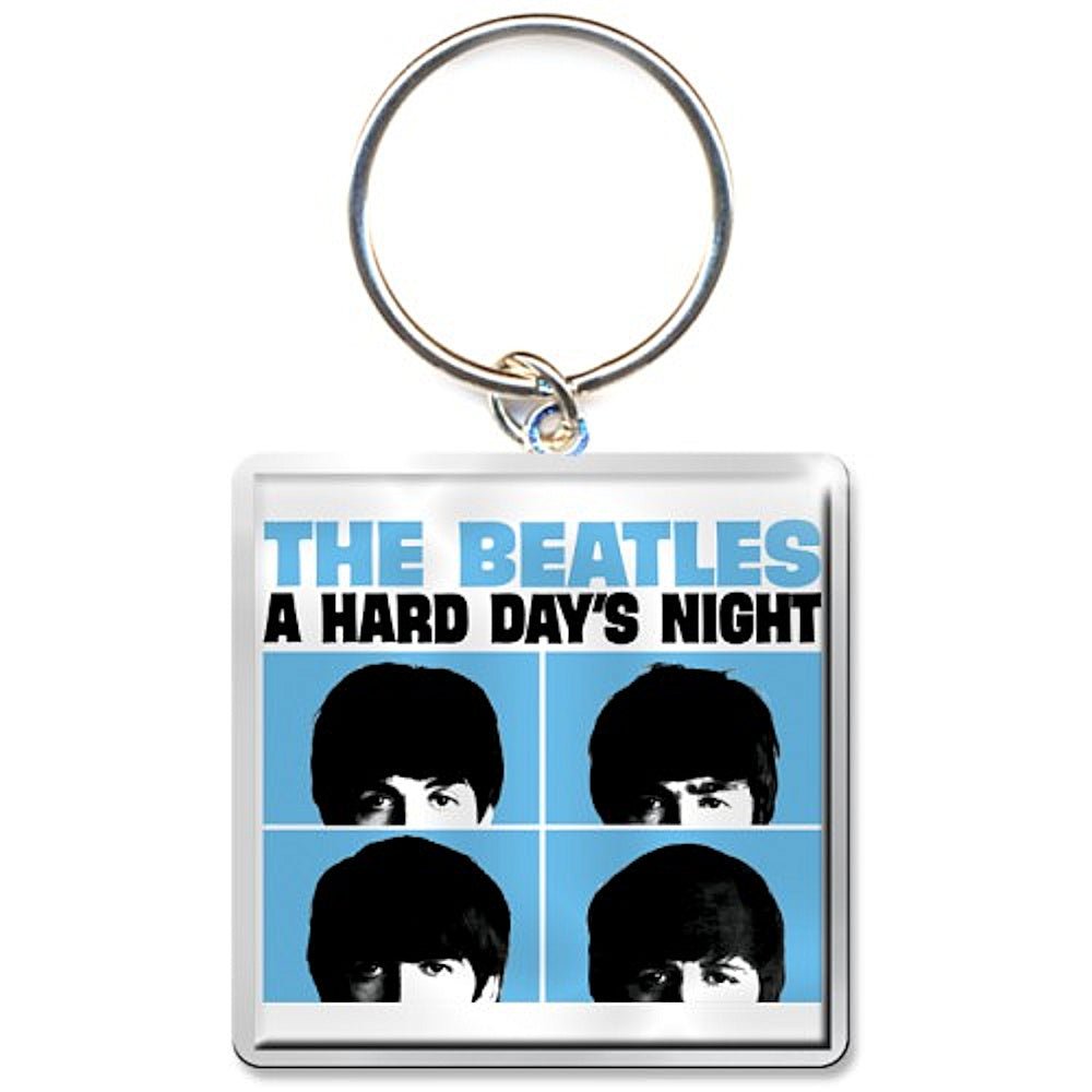 THE BEATLES ビートルズ (結成 65周年 ) - HARD DAYS NIGHT FILM / キーホルダー - PGS