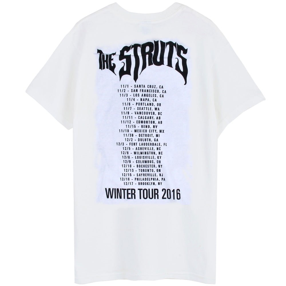 THE STRUTS ストラッツ - 【会場限定Tシャツ】SNAKE SKIN 2016 TOUR / バックプリントあり / Tシャツ / メンズ - PGS