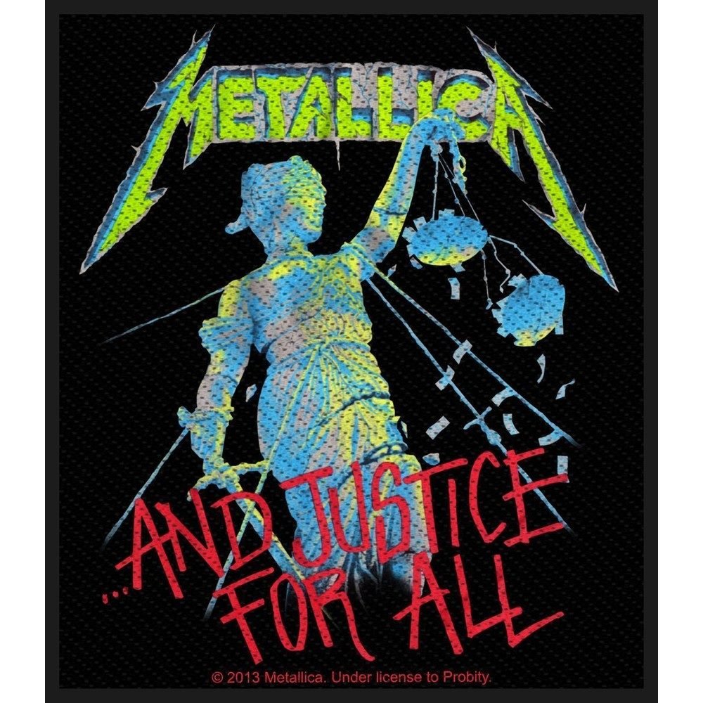 METALLICA メタリカ - And Justice For All / ワッペン - PGS