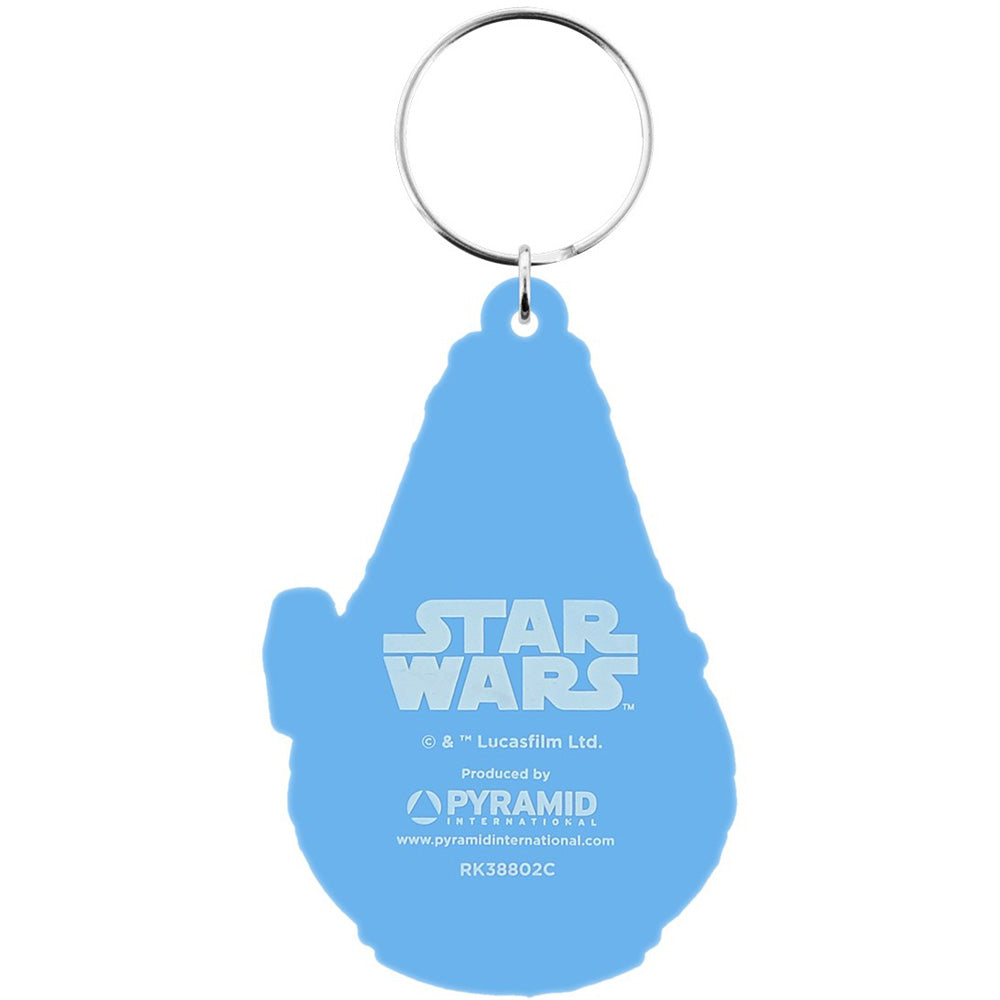 STAR WARS - Kessel Run in 12 Parsecs / Rubber Keyring / Keychain