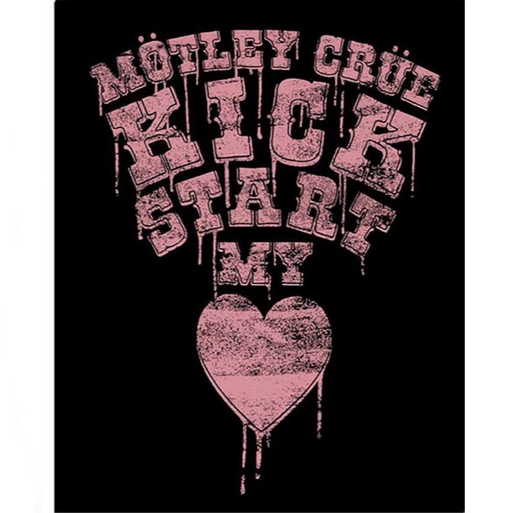 MOTLEY CRUE モトリークルー (来日 40周年 ) - Kick Start My Heart / Tシャツ / レディース - PGS
