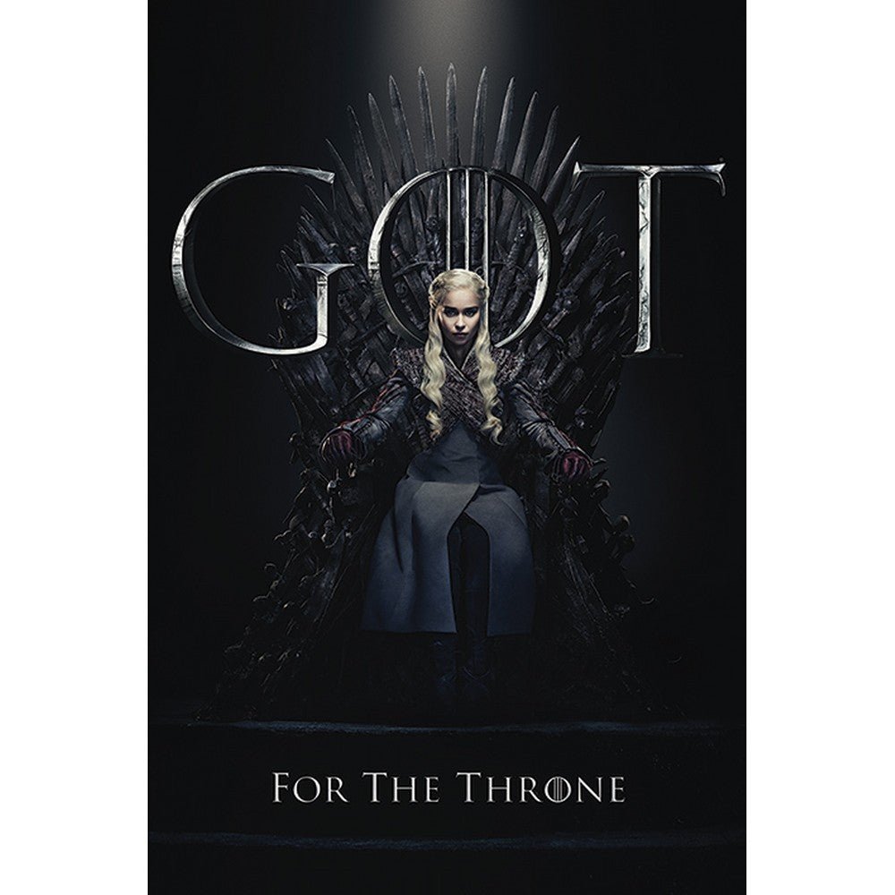 GAME OF THRONES ゲーム・オブ・スローンズ - Daenerys For The Throne / ポスター - PGS