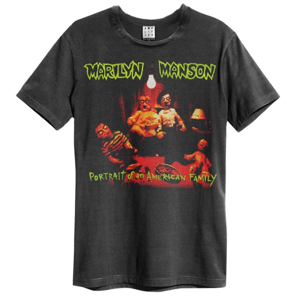 MARILYN MANSON マリリンマンソン - PORTRAIT OF AN AMERICA FAMILY / Amplified( ブランド ) / Tシャツ / メンズ - PGS