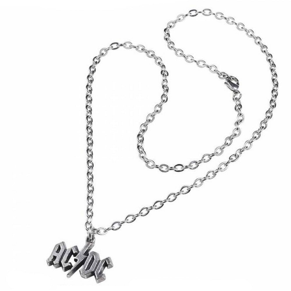 AC/DC (Back in Black 45th Anniversary) - Lightning Logo / Alchemy (Brand) / Necklace