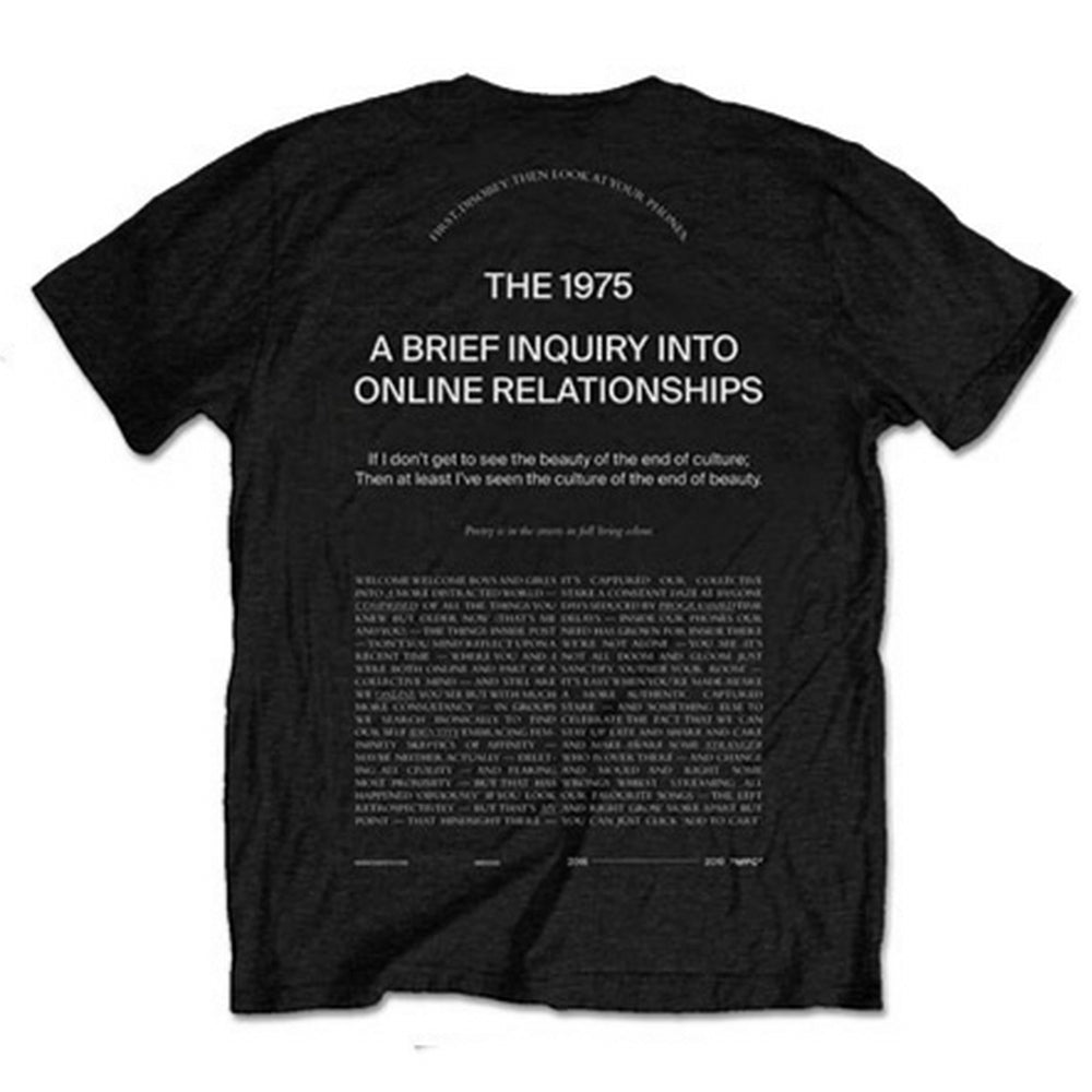【廃番ラスト販売/特別価格】THE 1975 - ABIIOR Wecome Welcome / バックプリントあり / Tシャツ / メンズ