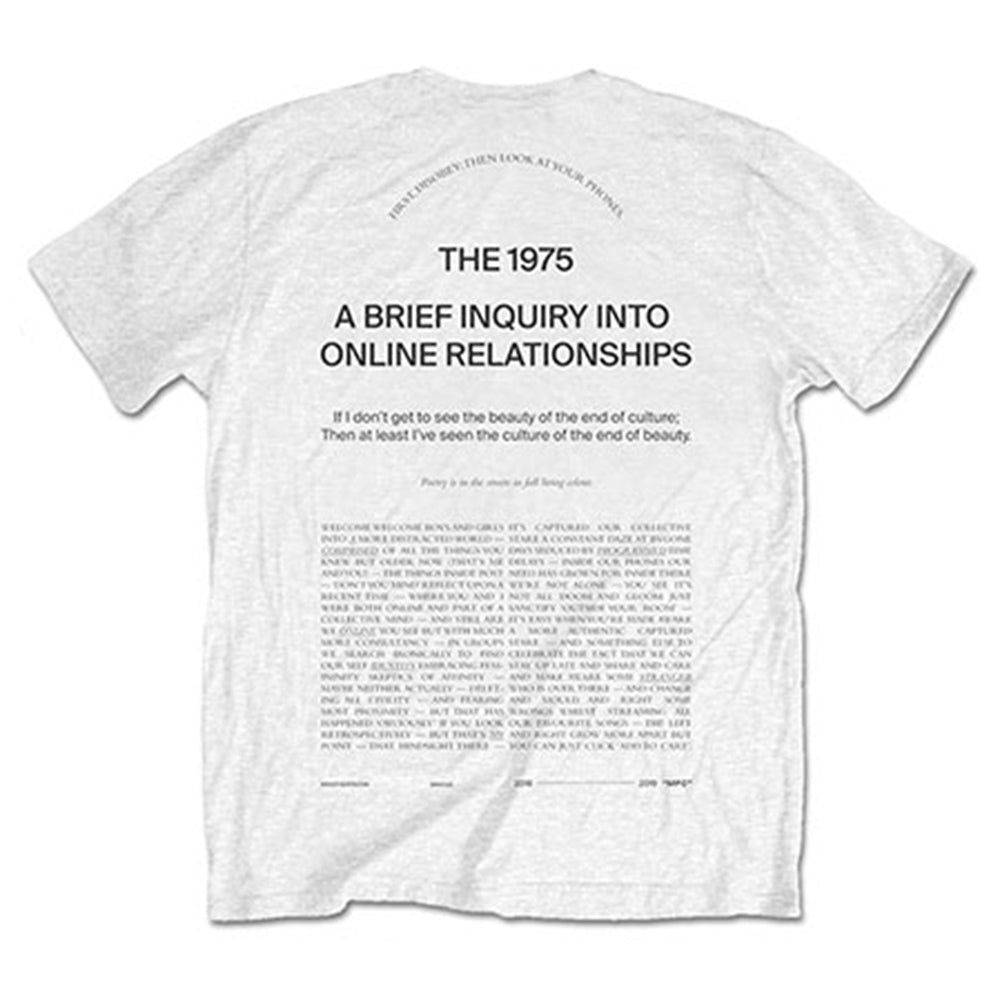 THE 1975 - ABIIOR Welcome Welcome / Back Print / T-shirt / Men's