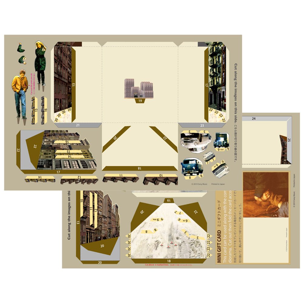 BOB DYLAN ボブディラン - フリーホイーリン / Tatebankoペーパージオラマ / グッズ - PGS