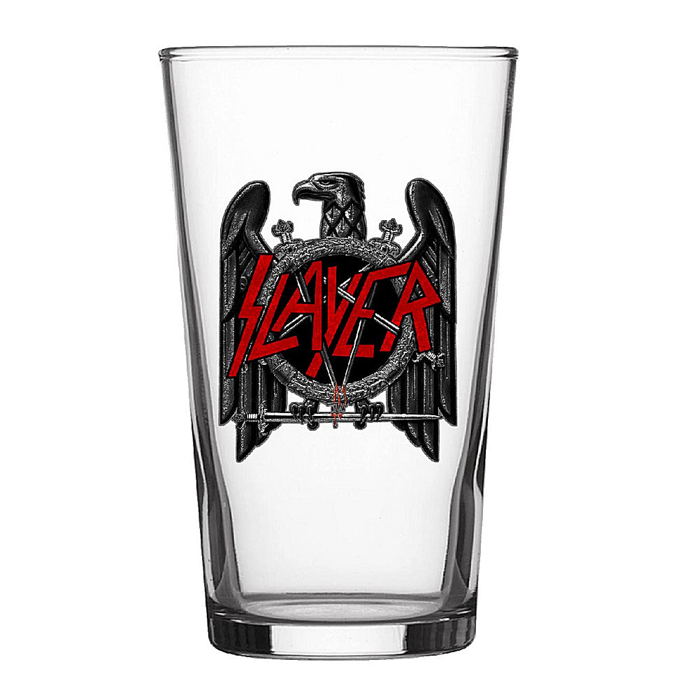 SLAYER スレイヤー (結成 45周年 ) - Eagle/Beer Glass / 食器・グラス