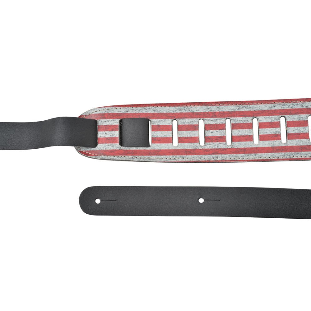 GUNS N ROSES ガンズアンドローゼズ (結成 40周年 ) - Chinese Democracy / レザー / ギターストラップ - PGS