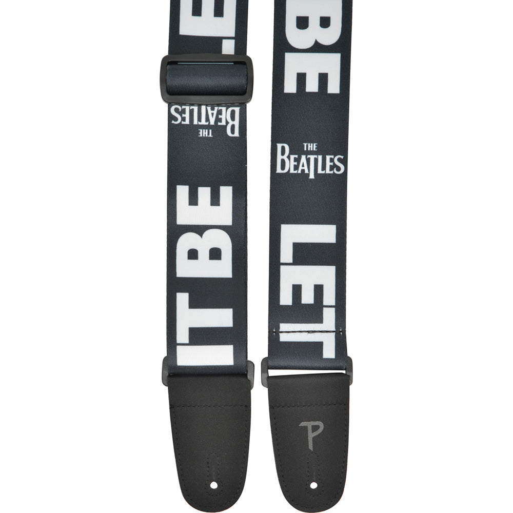 THE BEATLES ビートルズ (来日 60周年 ) - LET IT BE / ギターストラップ