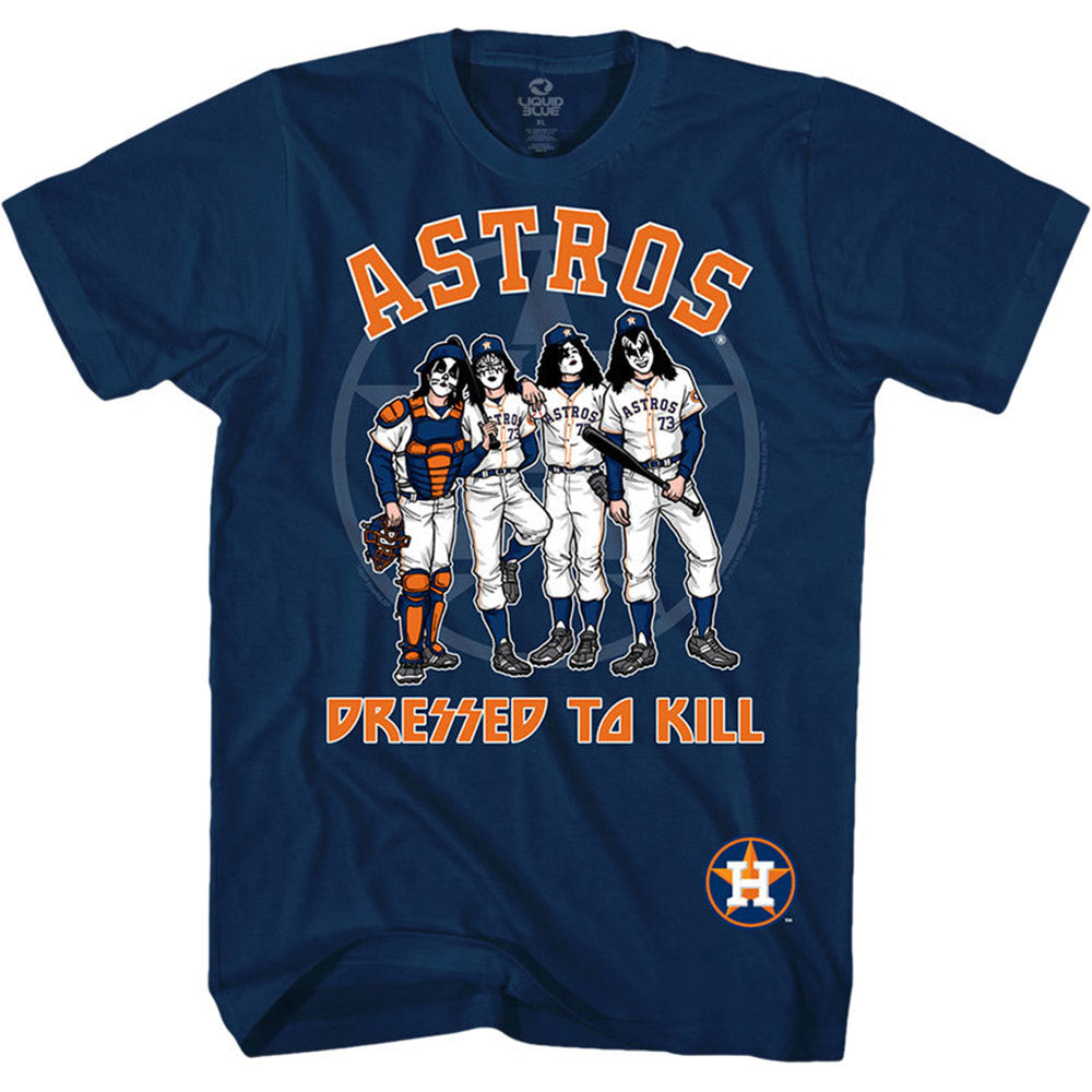 KISS - (エース・フレーリー 追悼 ) - Houston Astros Dressed to Kill