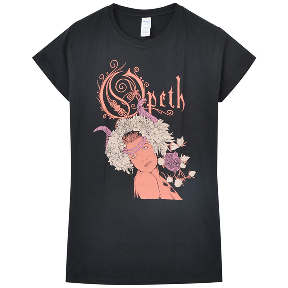 OPETH オーペス (来日 11月 ) - PERSEPHONE FITTED / バックプリントあり / Tシャツ / レディース