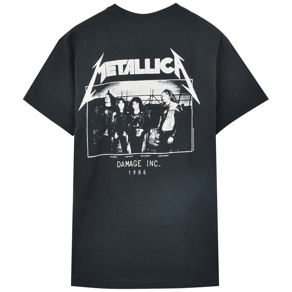 METALLICA - Master of Puppets Photo / Back Print / T-Shirt / Men's