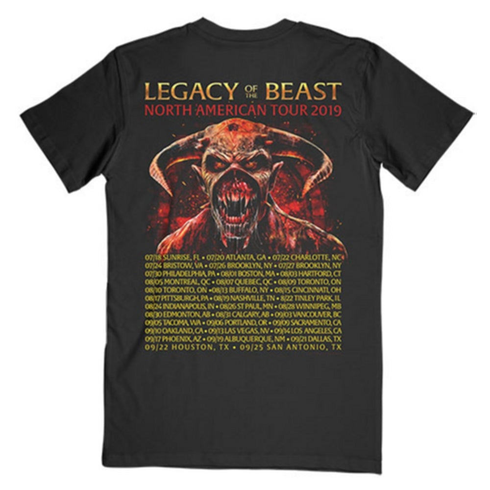 IRON MAIDEN アイアンメイデン (結成 50周年 ) - The Flight of Icarus / バックプリントあり / Tシャツ / メンズ 【公式 / オフィシャル】
