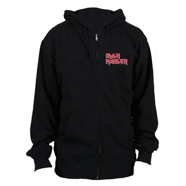 IRON MAIDEN (50th Anniversary) - No Prayer / Zip / Back Print / Hoodie / Sweatshirt / Men's