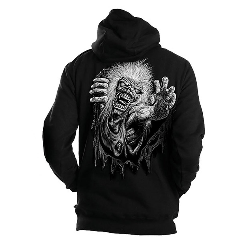 IRON MAIDEN (50th Anniversary) - No Prayer / Zip / Back Print / Hoodie / Sweatshirt / Men's