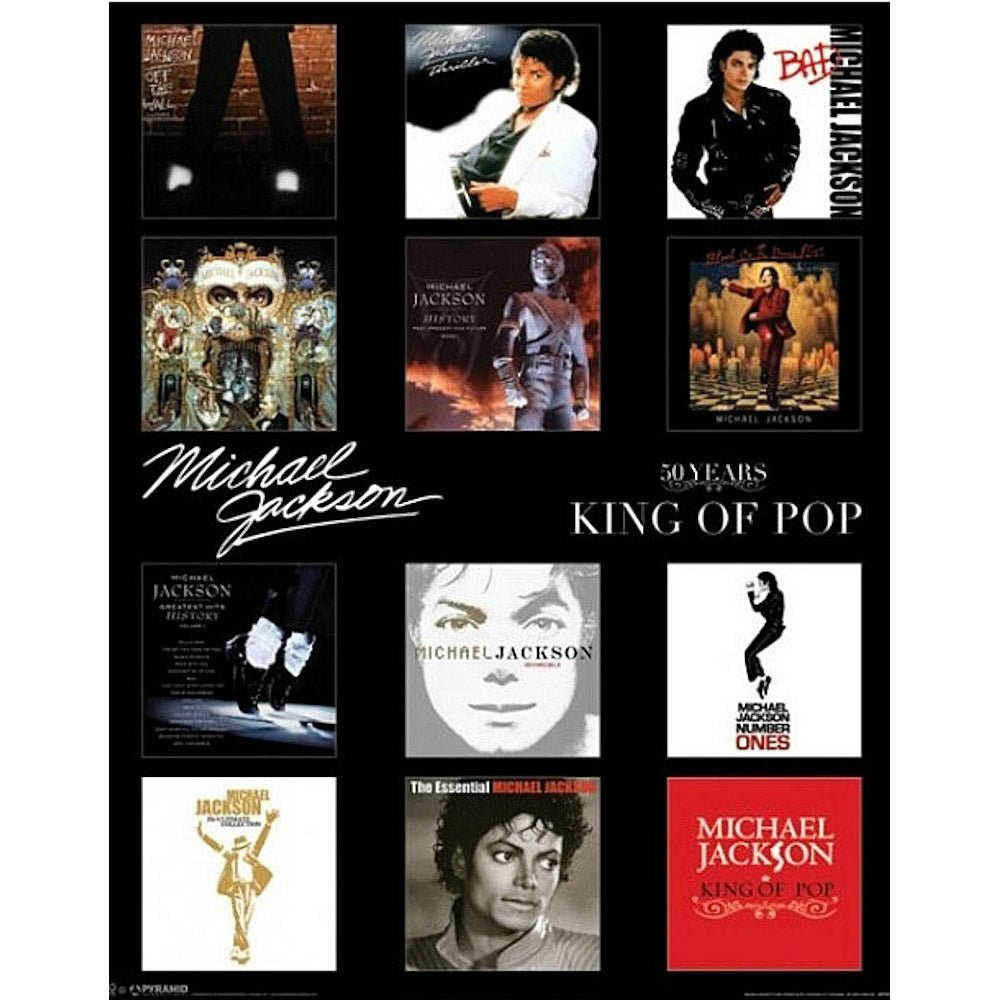 MICHAEL JACKSON マイケルジャクソン (2026年 映画公開 ) - (絶版ポスター)Albums(ミニ・ポスター) / ポスター - PGS