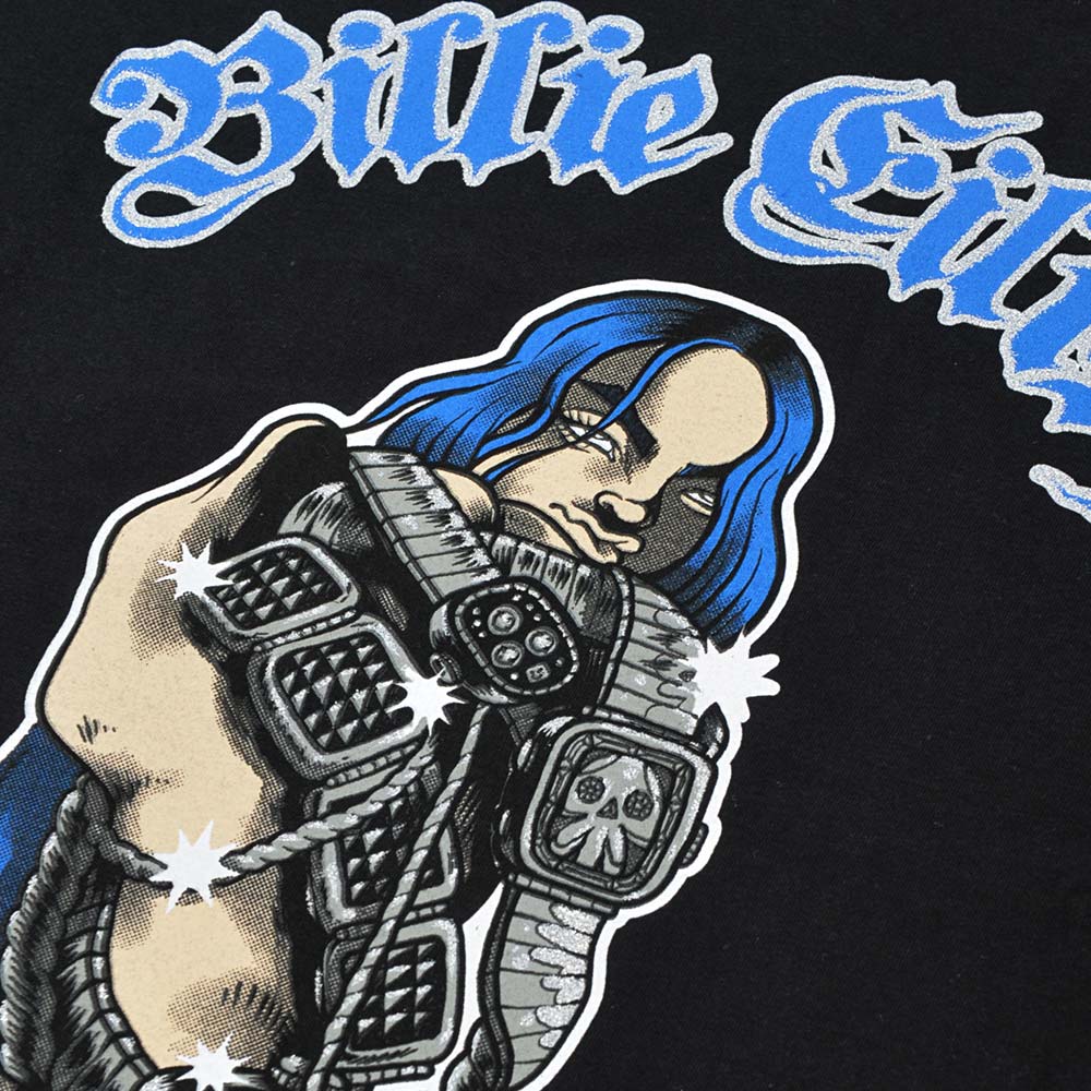 BILLIE EILISH ビリーアイリッシュ - Bling / Glitter Print / Tシャツ / メンズ - PGS