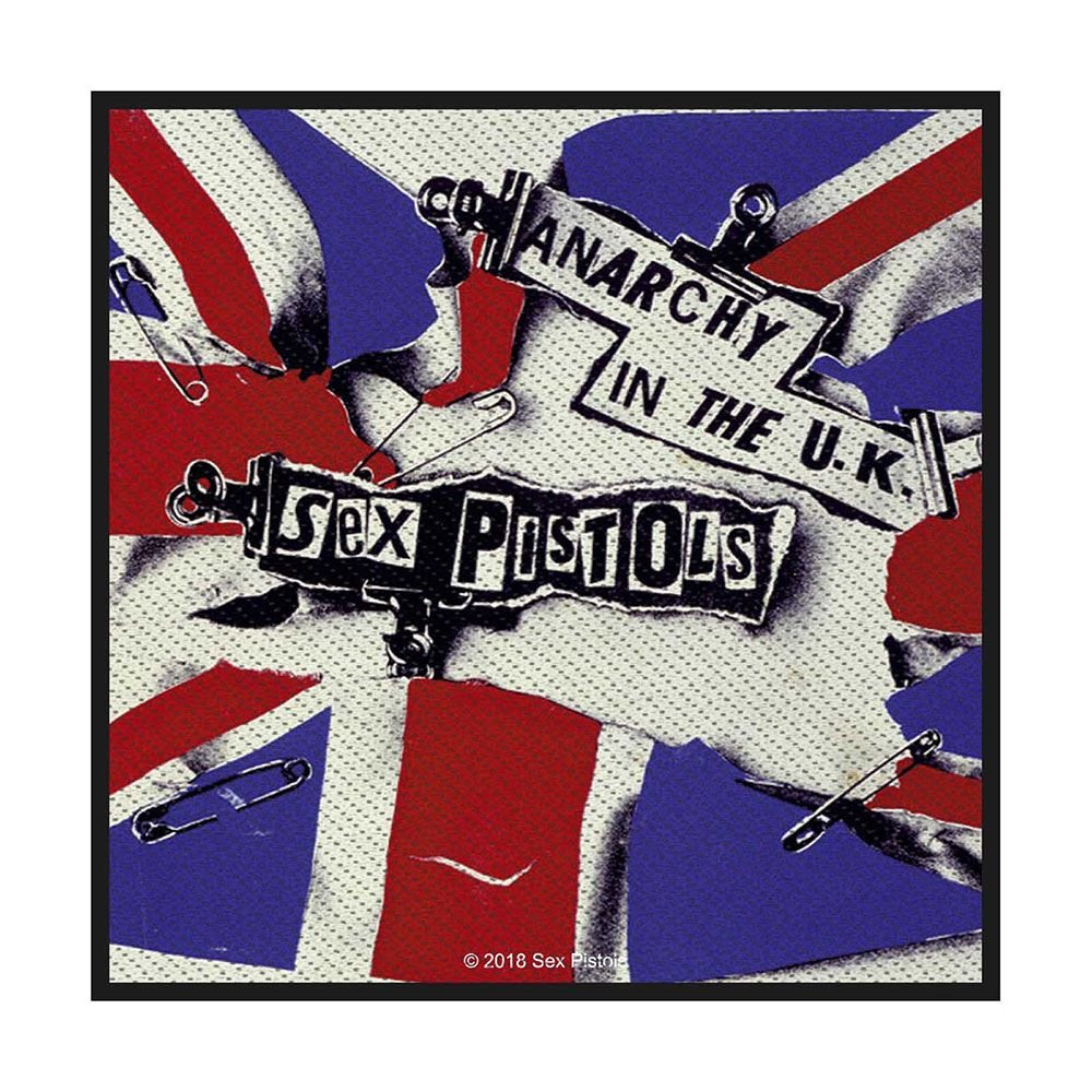 SEX PISTOLS セックスピストルズ - Anarchy in the UK / ワッペン - PGS