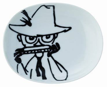 MOOMIN ムーミン (生誕 80周年 ) - オーバルディッシュ / スナフキン 14cm / 食器・グラス - PGS