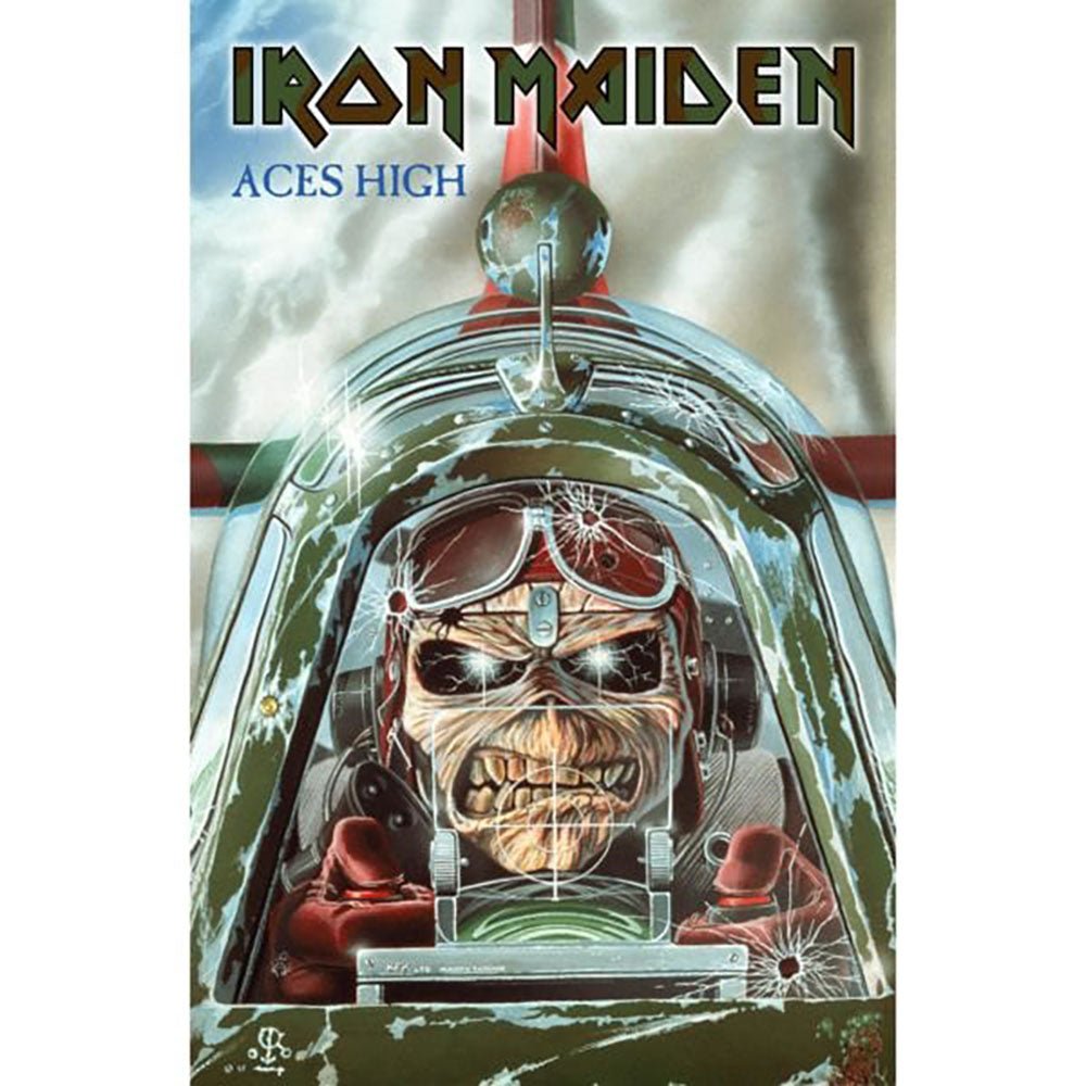 IRON MAIDEN アイアンメイデン (結成 50周年 ) - Aces High / タペストリー - PGS