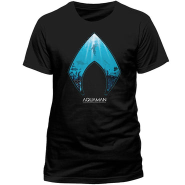 AQUAMAN アクアマン - Logo And Symbol / Tシャツ / メンズ - PGS