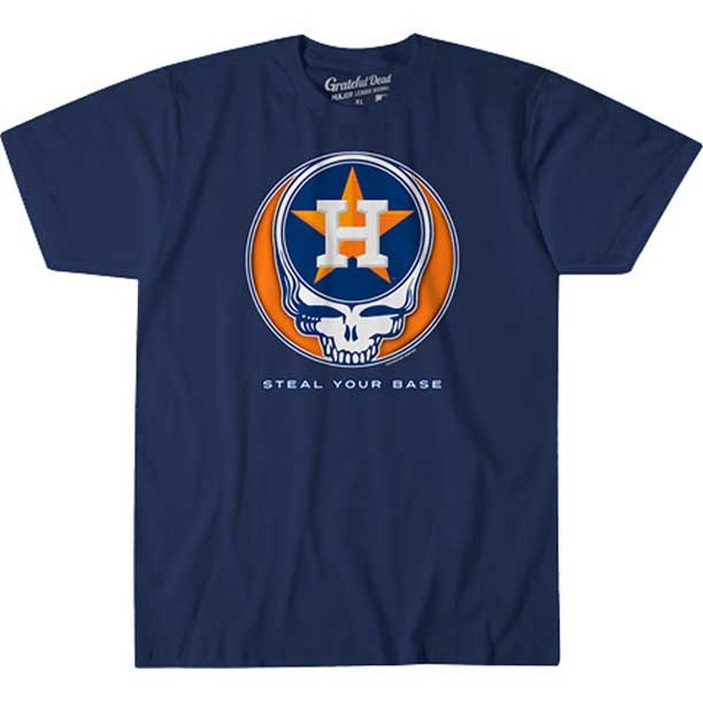 GRATEFUL DEAD グレイトフルデッド (結成 60周年 ) - HOUSTON ASTROS STEAL YOUR BASE / Tシャツ / メンズ - PGS