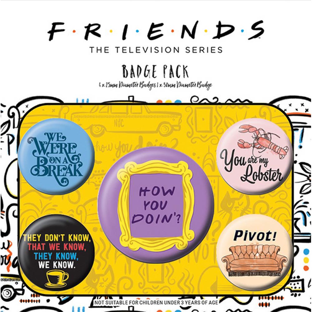 FRIENDS フレンズ - Quotes / バッジ - PGS