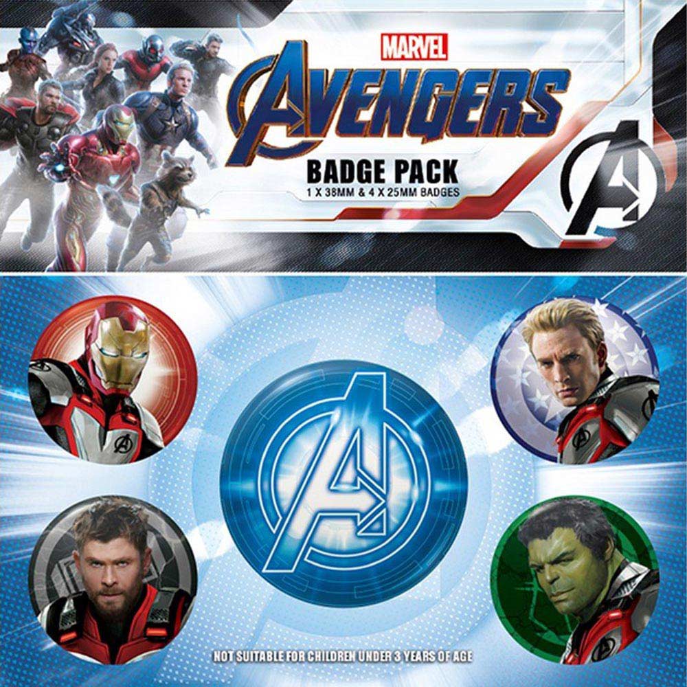 AVENGERS アベンジャーズ (2026年12月 新作映画公開決定 ) - Endgame (Quantum Realm Suits) / バッジ - PGS