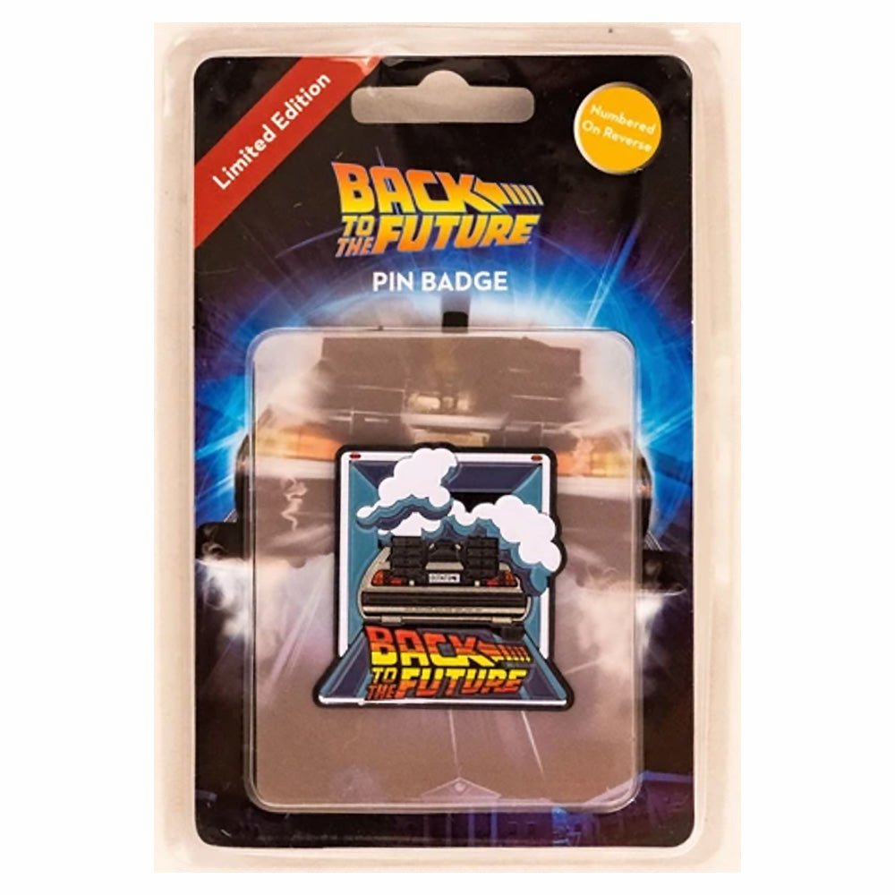 BACK TO THE FUTURE バックトゥザフューチャー (劇場公開 40周年 ) - Limited edition Pin Badge / 世界限定9,995個 / バッジ - PGS