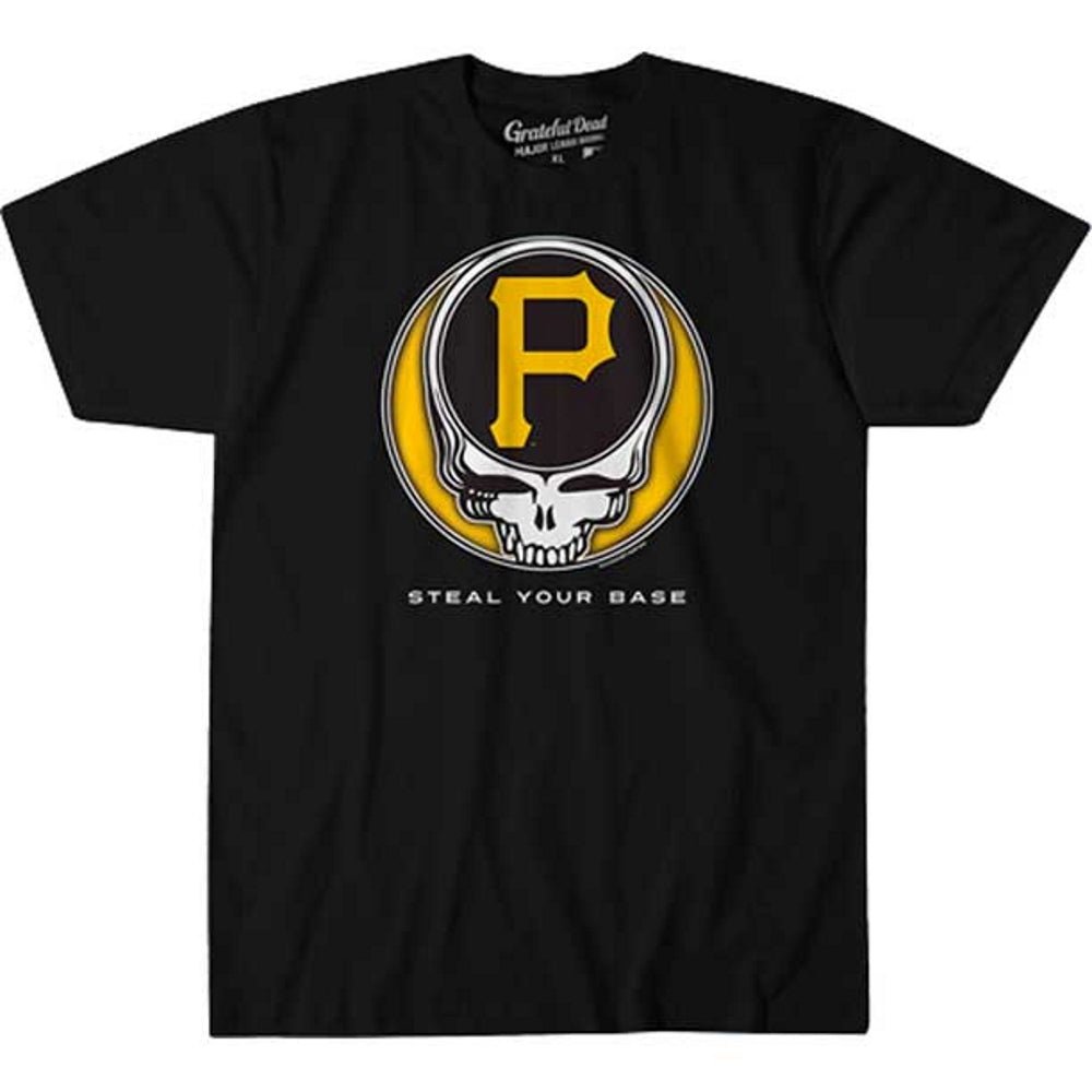 GRATEFUL DEAD グレイトフルデッド (結成 60周年 ) - PITTSBURGH PIRATES STEAL YOUR BASE / Tシャツ / メンズ - PGS