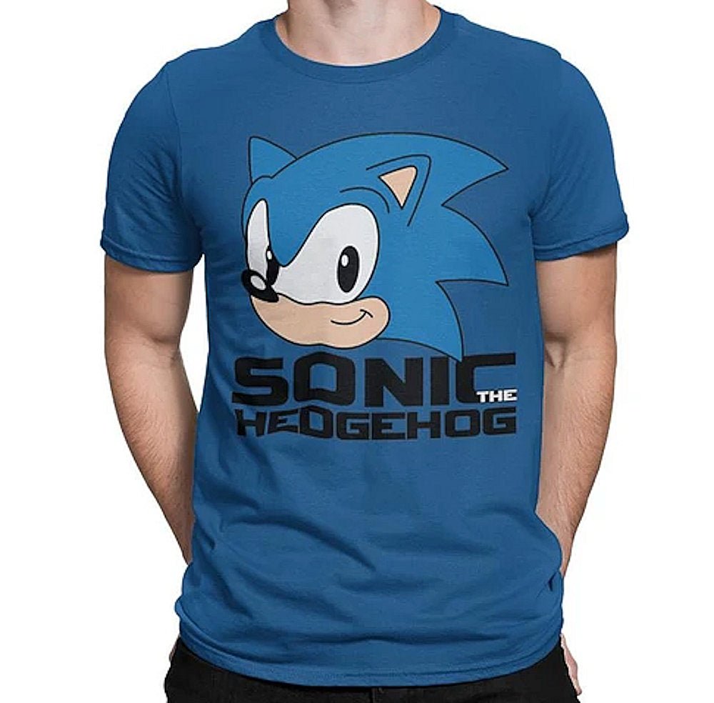 SONIC THE HEDGEHOG ソニックザヘッジホッグ - CLASSIC HEAD / Tシャツ / メンズ - PGS