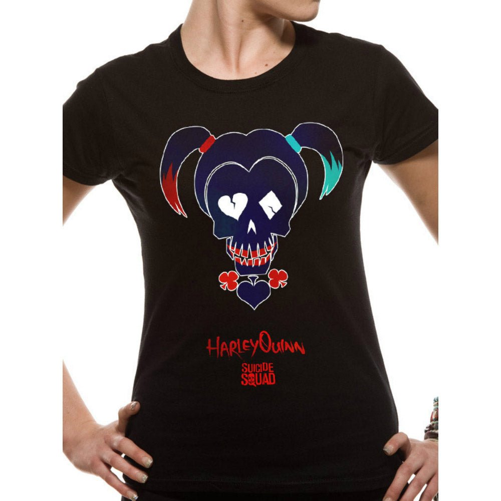 SUICIDE SQUAD スーサイドスクワッド (ジョーカー 生誕 80周年 ) - HQ ICON / Tシャツ / レディース - PGS