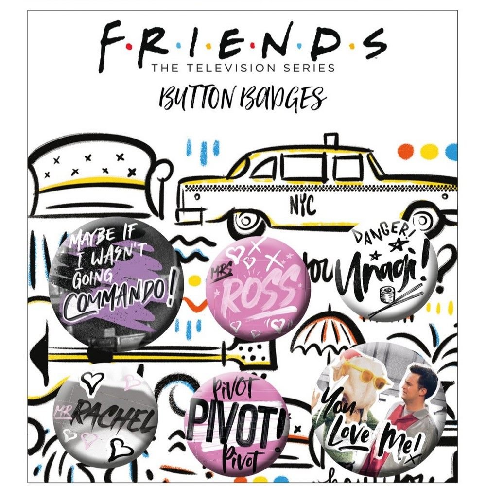 FRIENDS フレンズ - Doodle / バッジ - PGS