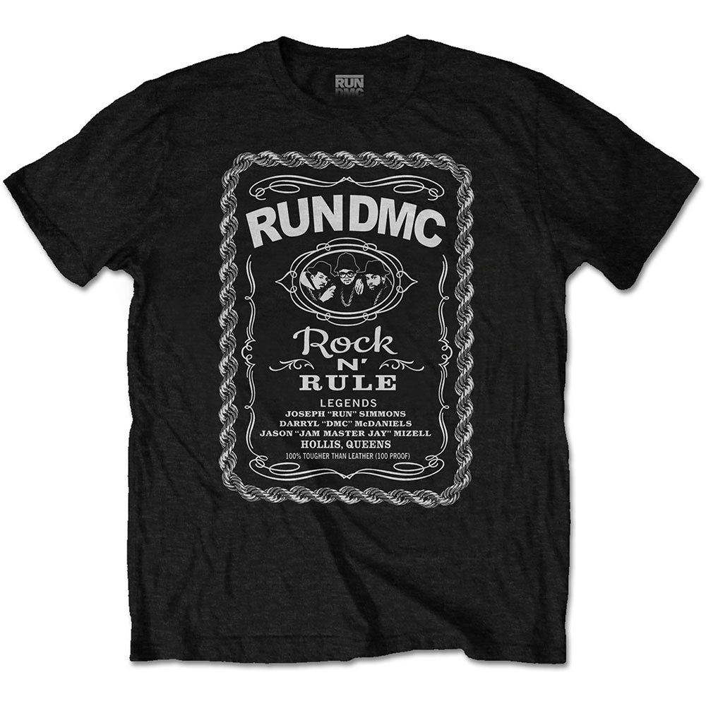 RUN DMC - (結成 45周年 ) - Rock N' Rule Whiskey Label