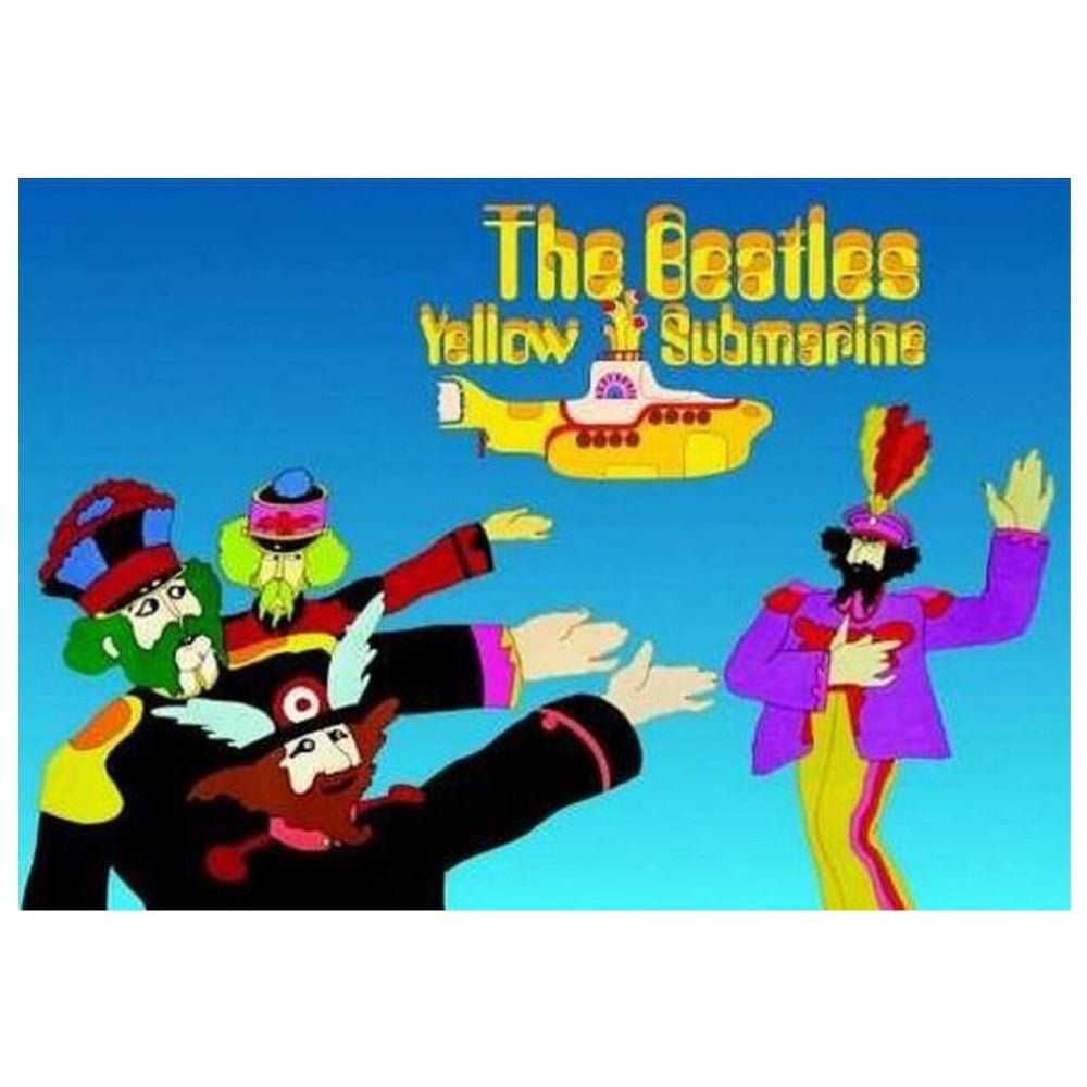 THE BEATLES ビートルズ (結成 65周年 ) - Yellow Submarine (Standard) / ポストカード・レター - PGS