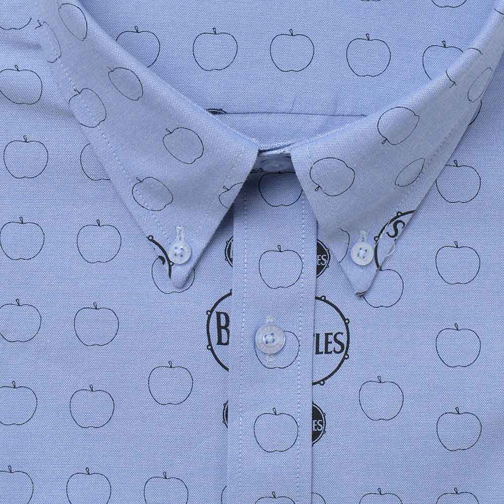 THE BEATLES ビートルズ (来日 60周年 ) - Drum and Apples / 襟付きシャツ / メンズ - PGS