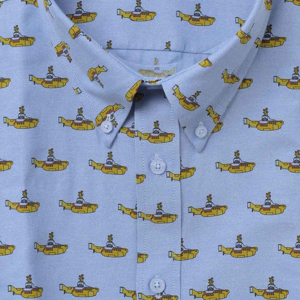 THE BEATLES ビートルズ (来日 60周年 ) - Yellow Submarine / 襟付きシャツ / メンズ