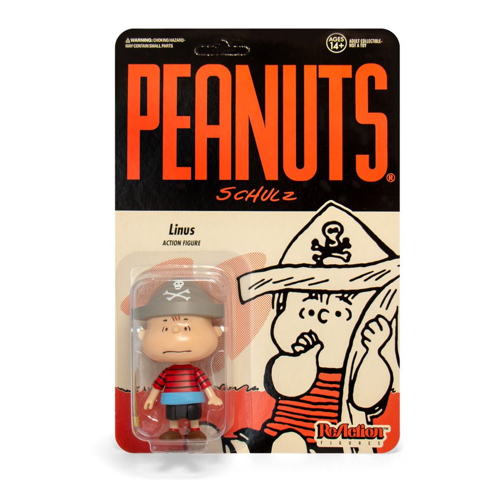 PEANUTS スヌーピー (コミック誕生 75周年 ) - REACTION FIGURE / PIRATE LINUS / フィギュア・人形 - PGS
