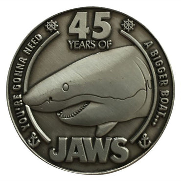 JAWS ジョーズ (公開 50周年 ) - 45th anniversary Coin / 世界限定9995枚 / コイン - PGS