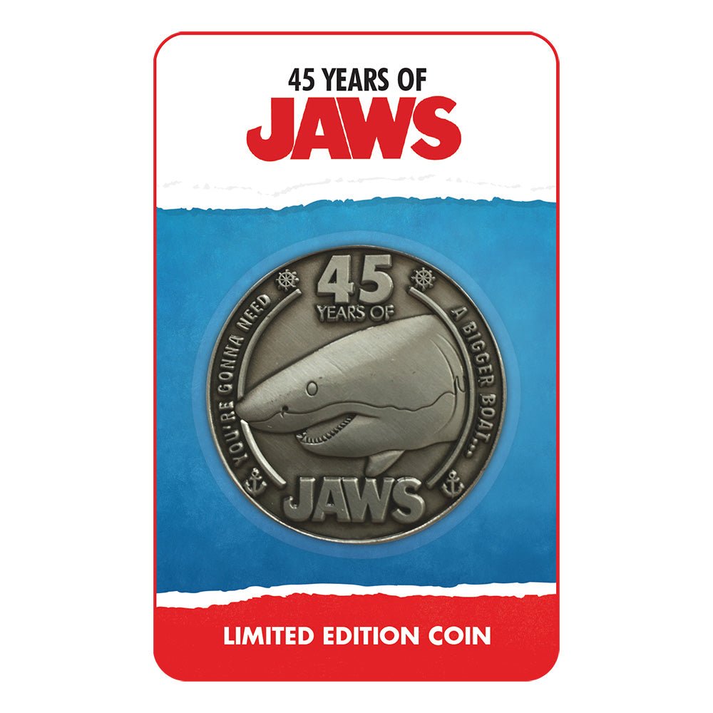 JAWS ジョーズ (公開 50周年 ) - 45th anniversary Coin / 世界限定9995枚 / コイン - PGS