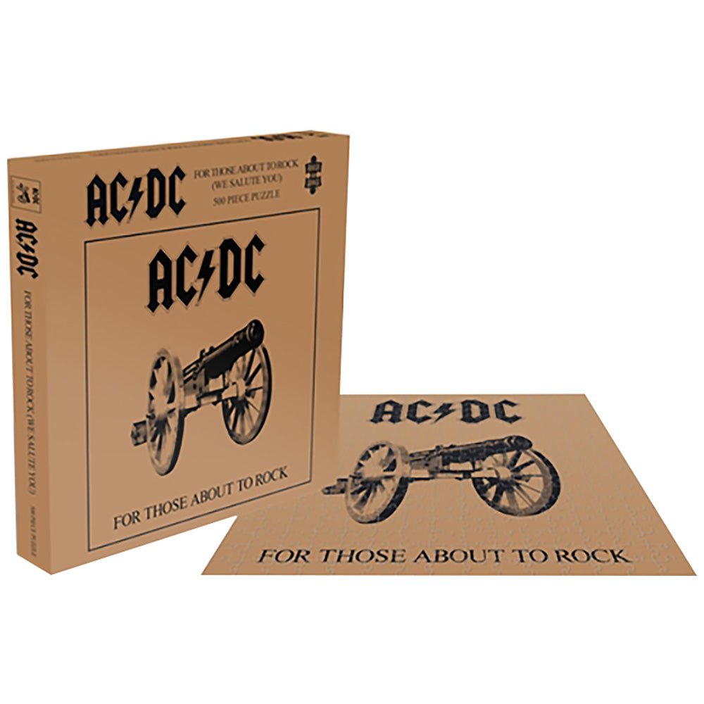 AC/DC エーシーディーシー (Back in Black 45周年 ) - FOR THOSE ABOUT TO ROCK / 500ピース / ジグソーパズル - PGS