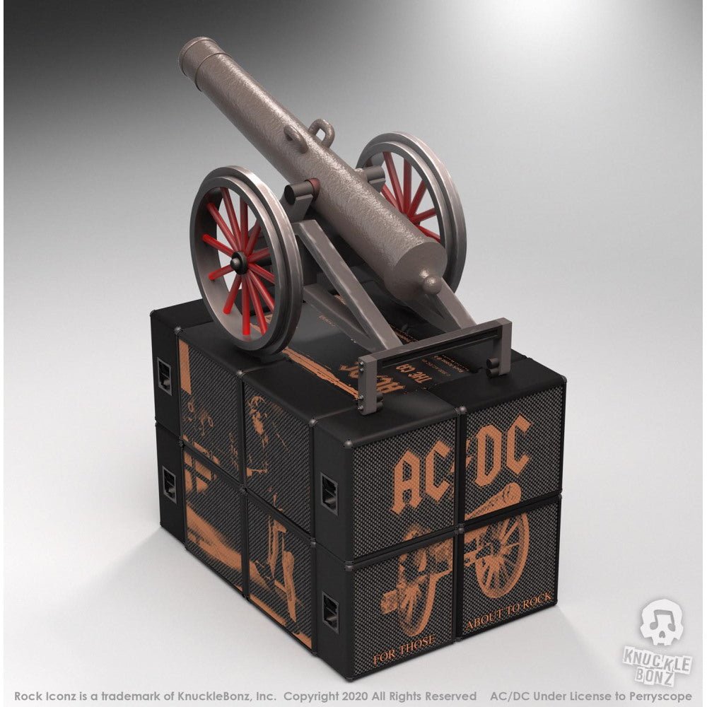 AC/DC エーシーディーシー (Back in Black 45周年 ) - Cannon / For Those About to Rock / On Tour Series Collectible / 世界限定3000 / スタチュー - PGS