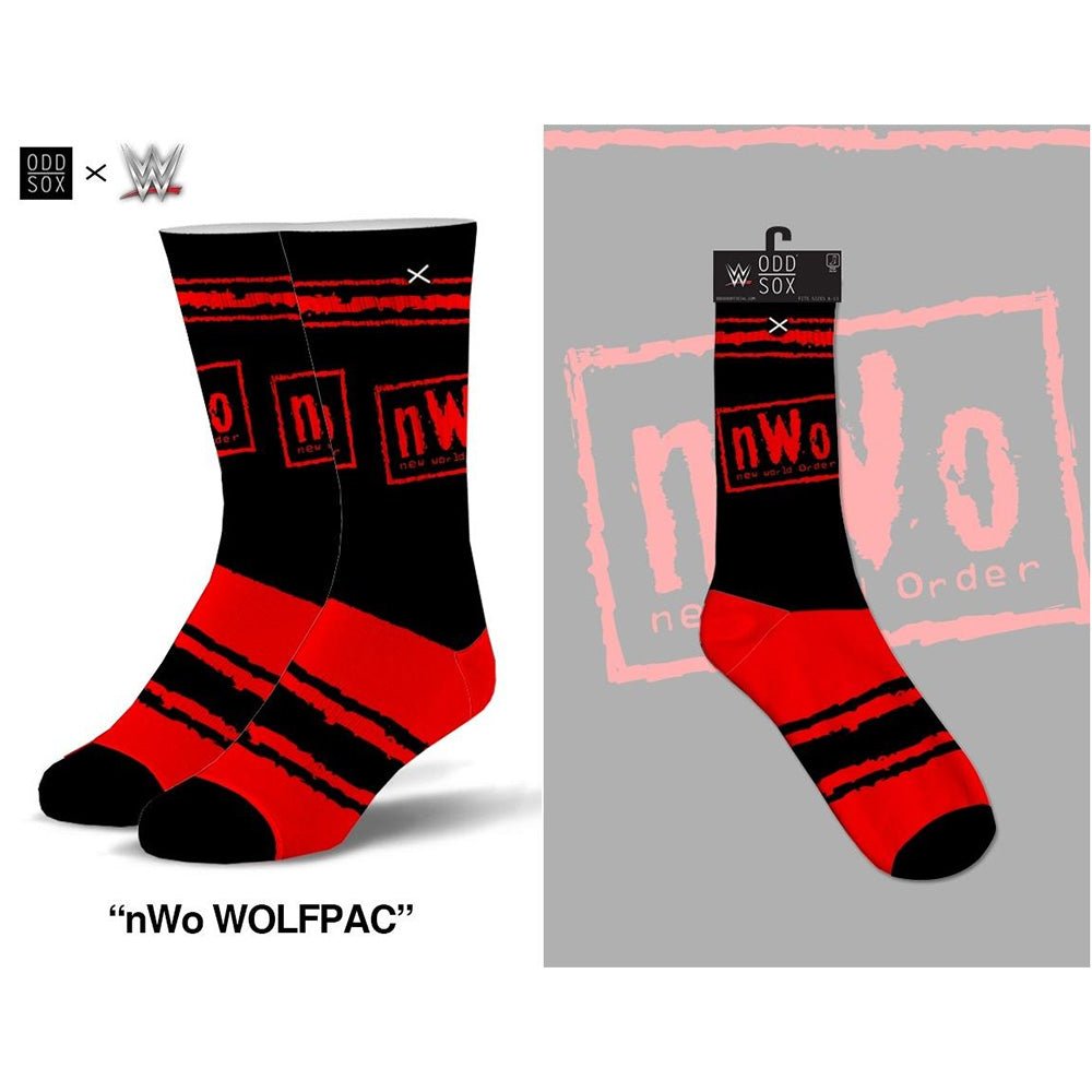WWE ダブルダブルイー - NWO Wolfpack (Knit) / OddSox(ブランド) / ソックス / メンズ - PGS