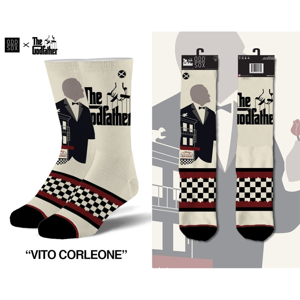 GODFATHER (35th Anniversary of GODFATHER 3) - Vito Corleone (Knit) / OddSox (Brand) / Socks / Men's
