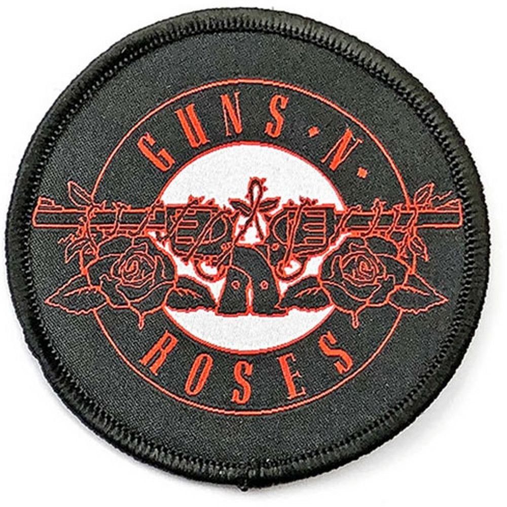 GUNS N ROSES ガンズアンドローゼズ (結成 40周年 ) - Red Circle Logo / ワッペン - PGS