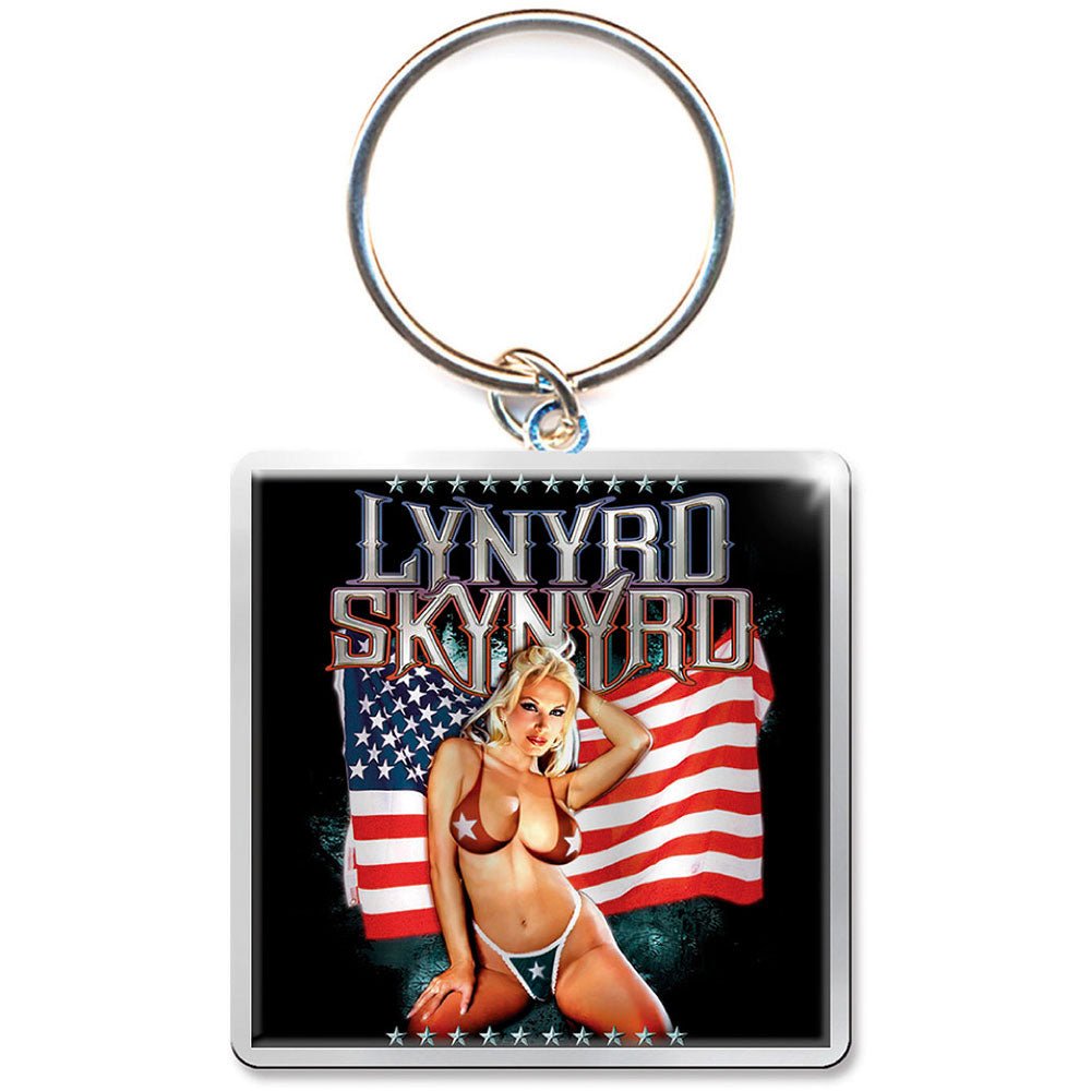 LYNYRD SKYNYRD レーナードスキナード - American Flag (Photo - print) / キーホルダー - PGS