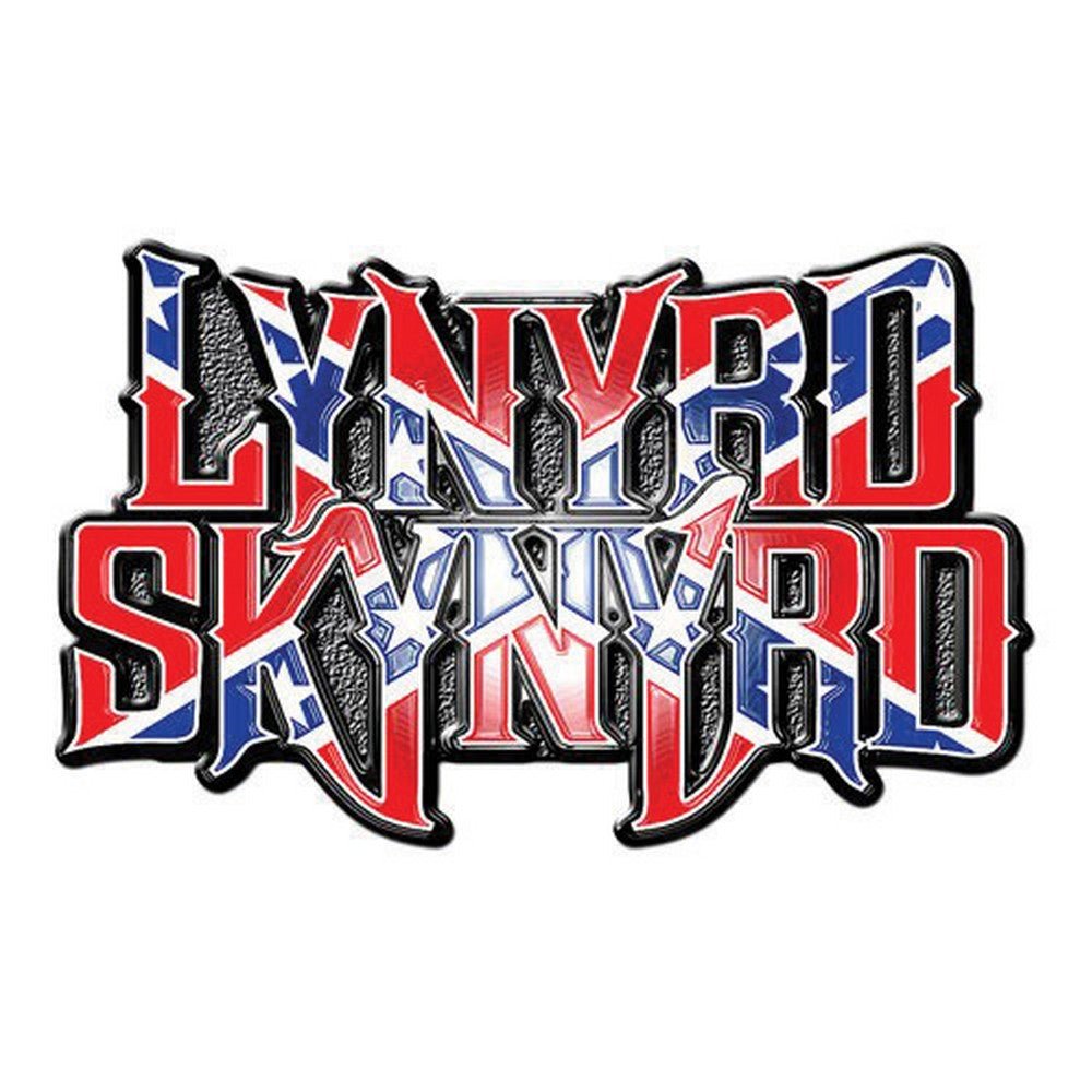 LYNYRD SKYNYRD レーナードスキナード - Flag Logo / メタル・ピンバッジ / バッジ - PGS